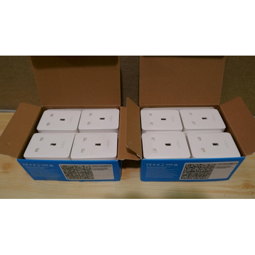 6083 - Two x Tp-Link Tapo Wifi Plug Packs (338-267,268) *This lot is subject to Vat