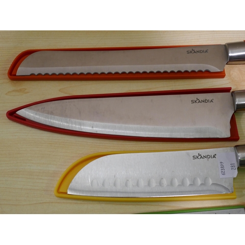 6084 - Sekai Skandia Knife Set (338-281) *This lot is subject to Vat