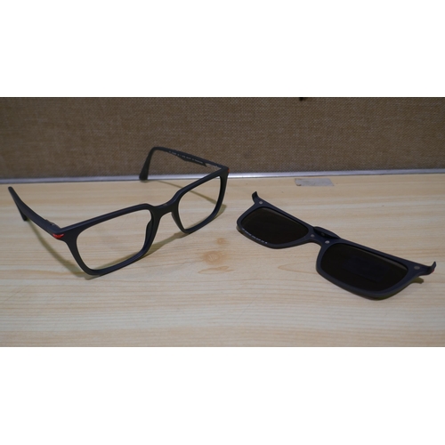 6093 - Police Champ Grey Plastic Sunglasses (338-231) *This lot is subject to Vat