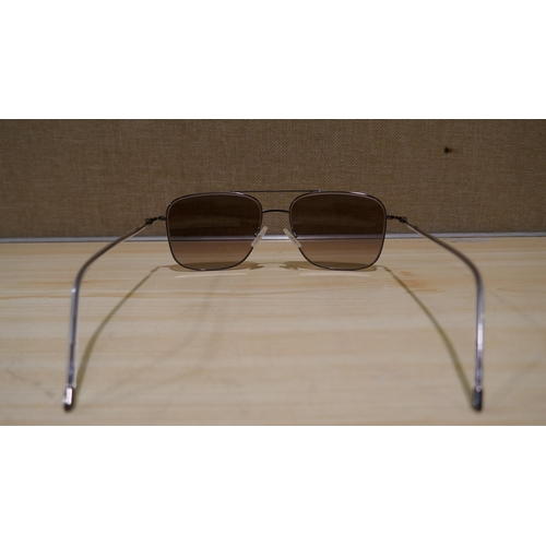 6095 - Hugo Boss Gunmetal Sunglasses (338-228) *This lot is subject to Vat