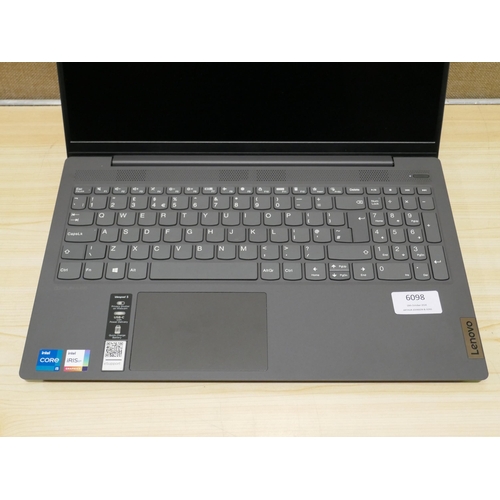 6098 - Lenovo Ideapad 5 notebook (no charging lead/Intelcore I5) (332-Extra) *This lot is subject to VAT