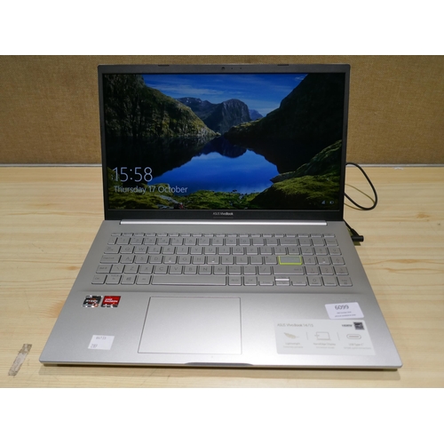 6099 - Asus Vivobook laptop with charging lead (Ry2EN 5000 series/AMD Radeon Graphics) (332-Extra) *This lo... 