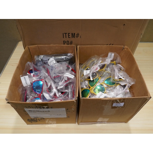 6105 - Silverback childrens sunglasses X100 including boxes X100 and a pack of lense cloths, various colour... 