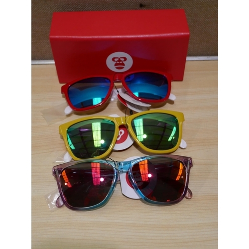 6104 - Silverback childrens sunglasses X100 including boxes X100 and a pack of lense cloths, various colour... 