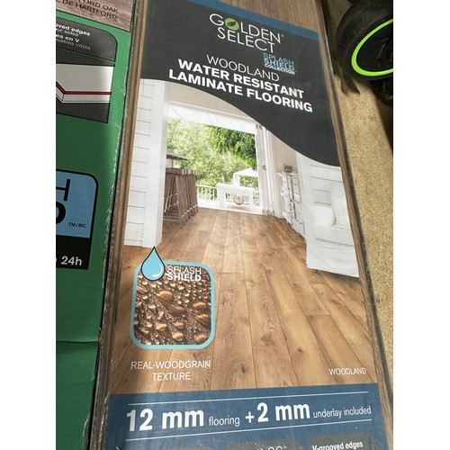 6315 - Woodland Rustic Oak Laminate Flooring, Laminate Hartford Oak Flooring (337-220, 219) *This lot is su... 