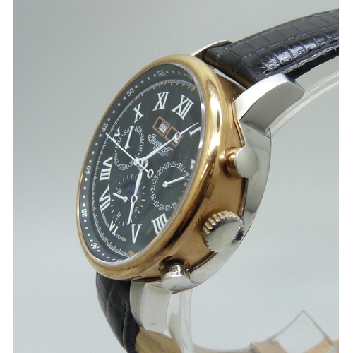 7174 - A Rotary Chronograph and an Ingersoll Moonphase wristwatch