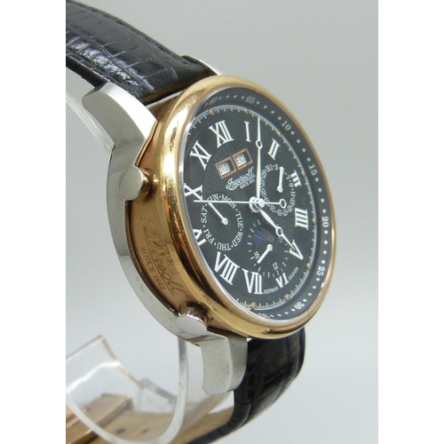 7174 - A Rotary Chronograph and an Ingersoll Moonphase wristwatch