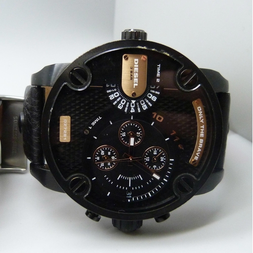 7195 - A collection of wristwatches including Diesel, Storm, Pulsar, etc.