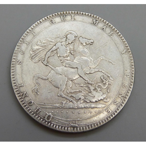 7252 - A George III 1819 crown