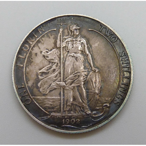 7260 - An Edward VII 1902 Florin