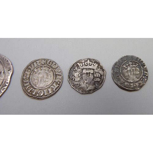 7268 - Four hammered silver coins