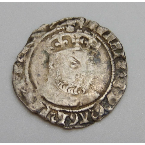 7277 - A Henry VIII silver groat