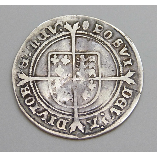 7278 - An Edward VI silver shilling