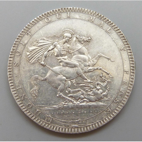 7285 - A George III 1818 crown