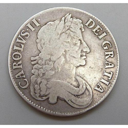 7292 - A Charles II 1673 crown