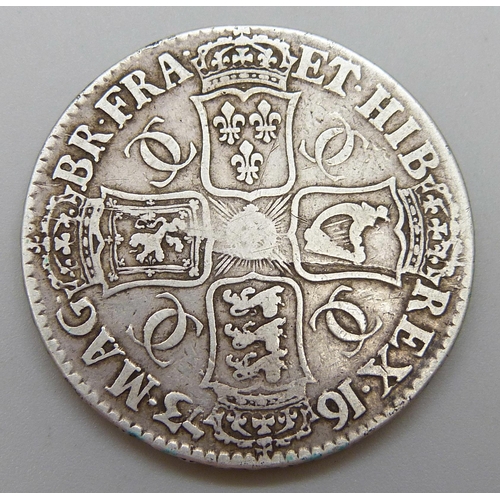 7292 - A Charles II 1673 crown