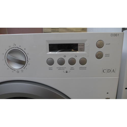 4002 - CDA Fully Integrated Washing Machine (6kg)- model no - CI361, Original RRP £375 inc Vat (464-18) *Th... 