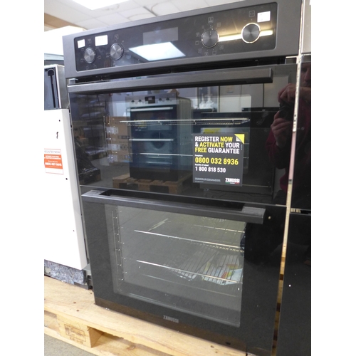 4004 - Zanussi Built-in Double Oven with AirFry, Original RRP £540.84 inc Vat (464-45) *This lot is subject... 