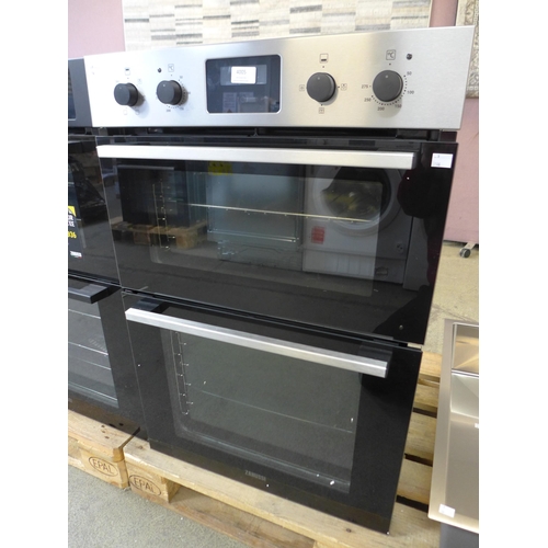 4005 - Zanussi Built In FanCook Double Oven ( Used) model no - ZKHNL3X1, Original RRP £382.5 inc Vat (464-1... 