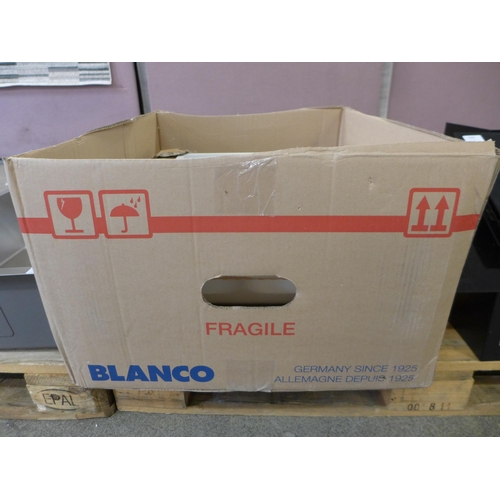 4008 - Blanco Stone Effect Composite Sink with Drainage Pipes (464-28) *This lot is subject to Vat