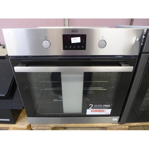 4010 - AEG Single Pyrolytic Oven with SteamBake (Cosmetic Damage), Original RRP £607.5 inc Vat (464-29) *Th... 