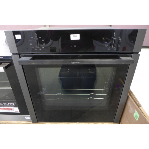 4011 - Neff N50 Graphite Single Multifunction Oven With Slide & Hide Door, Original RRP £824.17 inc Vat (46... 