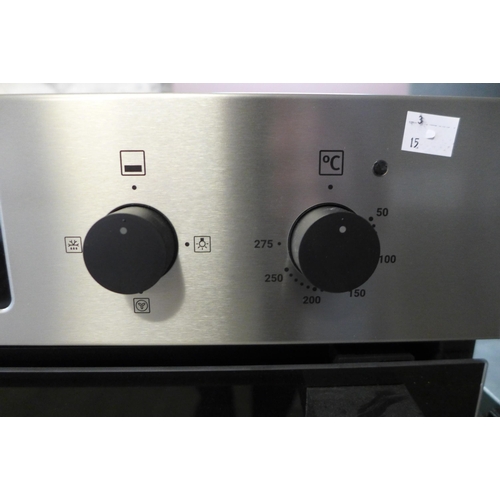 4013 - Zanussi Built In FanCook Double Oven ( No Shelves/Trays) - model no - ZKHNL3X1, Original RRP £382.5 ... 