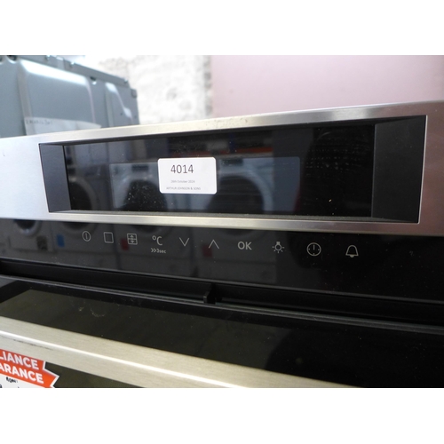 4014 - AEG Built Under Double Oven- model no - DUK731110M, Original RRP £832.5 inc Vat (464-90) *This lot i... 