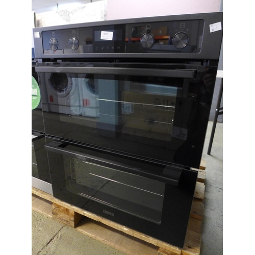 4015 - Zanussi Built-under Double Oven with AirFry, Original RRP £540.84 inc Vat (464-92) *This lot is subj... 