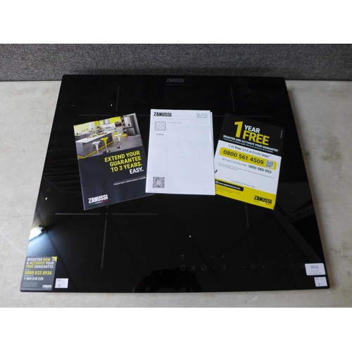 4016 - Zanussi 4 Zone Hob2Hood Induction Hob- model no - ZITN643K, Original RRP £249.17 inc Vat (464-74) *T... 