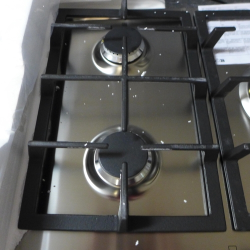 4019 - Zanussi 5 Burner Gas Hob- model no - ZGNN955X, Original RRP £332.5 inc Vat (464-93) *This lot is sub... 