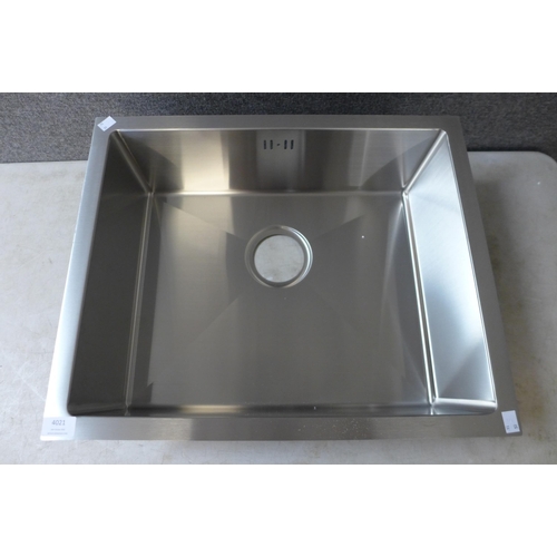 4021 - Idro Large 1.0 Bowl Stainless Steel/Composite Sink, Original RRP £530 inc Vat (464-55) *This lot is ... 