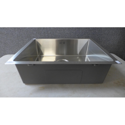 4021 - Idro Large 1.0 Bowl Stainless Steel/Composite Sink, Original RRP £530 inc Vat (464-55) *This lot is ... 