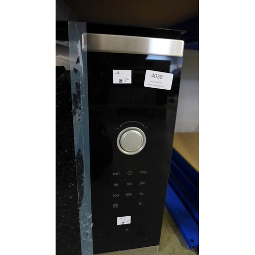 4030 - Bosch Serie 4 Wall Microwave (Broken Door) - model no - BFL523MS0B, Original RRP £332.5 inc Vat (464... 