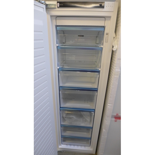 4052 - Bosch Built In Freezer, Original RRP £999.17 inc Vat (464-53) *This lot is subject to Vat