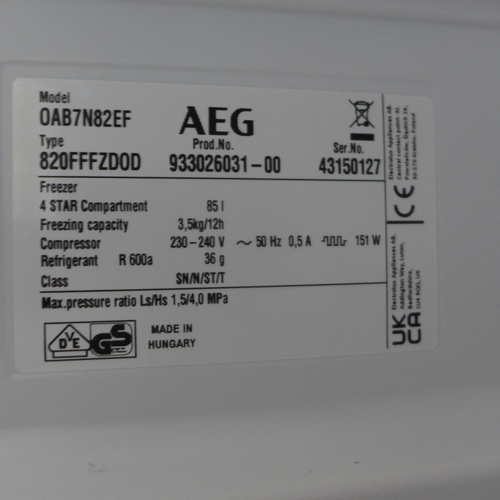 4062 - AEG Built Under Freezer, Original RRP £374.99 inc Vat (464-3) *This lot is subject to Vat