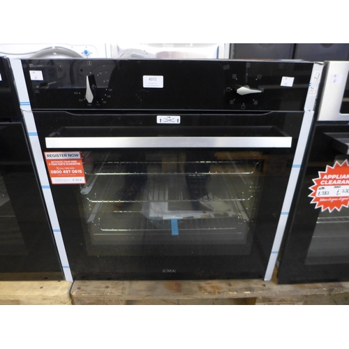 4072 - CDA Single Fan Oven- model no - SL100SS, Original RRP £265.84 inc Vat (464-79) *This lot is subject ... 