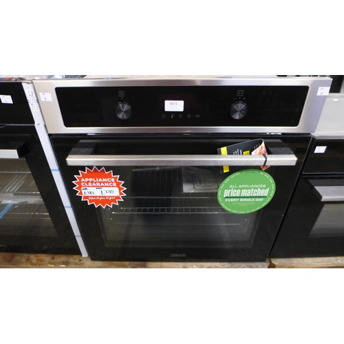 4073 - Zanussi Single Multifunction Oven with PlusSteam, Original RRP £382.5 inc Vat (464-81) *This lot is ... 