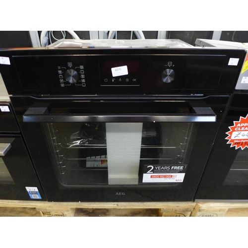 4075 - AEG Single cooker - model no BPK355061B (464-195)  * This lot is subject to vat