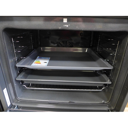 4076 - Bosch Serie 4 Pyrolytic Single Oven - ( Transit Damage) model no - HBS573BS0B, Original RRP £515.84 ... 