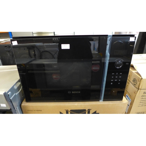 4077 - Bosch Serie 4 Wall Microwave- model no - BFL523MB0B, Original RRP £307.5 inc Vat (464-95) *This lot ... 