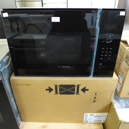 4077 - Bosch Serie 4 Wall Microwave- model no - BFL523MB0B, Original RRP £307.5 inc Vat (464-95) *This lot ... 