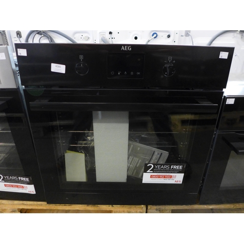 4086 - AEG Single Multifunction Oven - ( Damaged Cooker Housing), Original RRP £457.5 inc Vat (464-10) *Thi... 