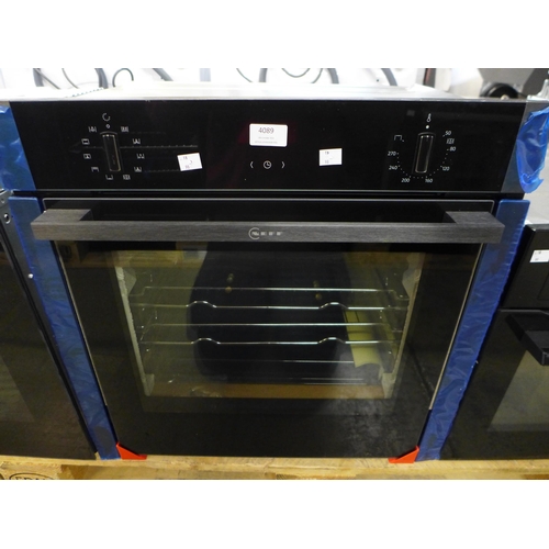 4089 - Neff N50 Graphite Single Multifunction Oven With Slide & Hide Door, Original RRP £824.17 inc Vat (46... 