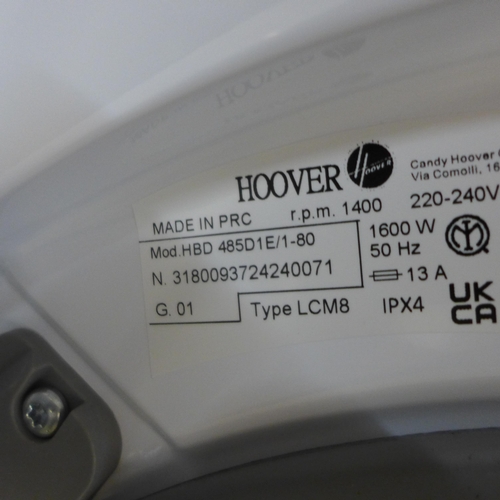 4095 - Hoover Integrated H-Wash + Dry 300 Lite Washer Dryer (8kg)- model no - HBD 485D1E, Original RRP £404... 