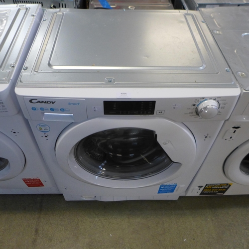 4096 - Candy Integrated Washing Machine (9kg), Original RRP £390.84 inc Vat (464-43) *This lot is subject t... 