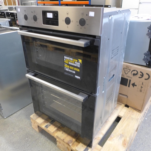 4103 - Zanussi Built In FanCook Double Oven- model no - ZKHNL3X1, Original RRP £382.5 inc Vat (464-60) *Thi... 