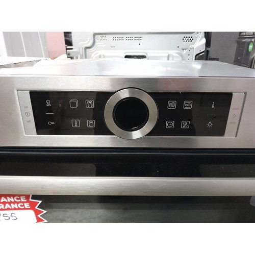 4091 - Bosch Single Oven - Model CMG633BS1B (464-198)  * This lot is subject to vat