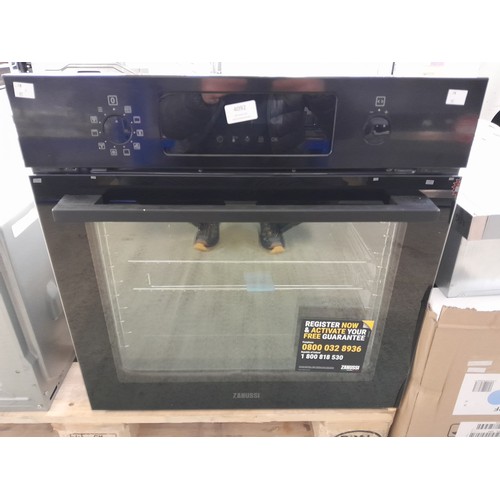 4092 - Zanussi Single Pyrolytic Oven  - Black, Original RRP £440.84 inc Vat(464-97) *This lot is subject to... 