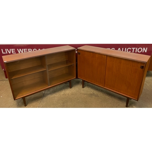 43 - Two teak bookcases